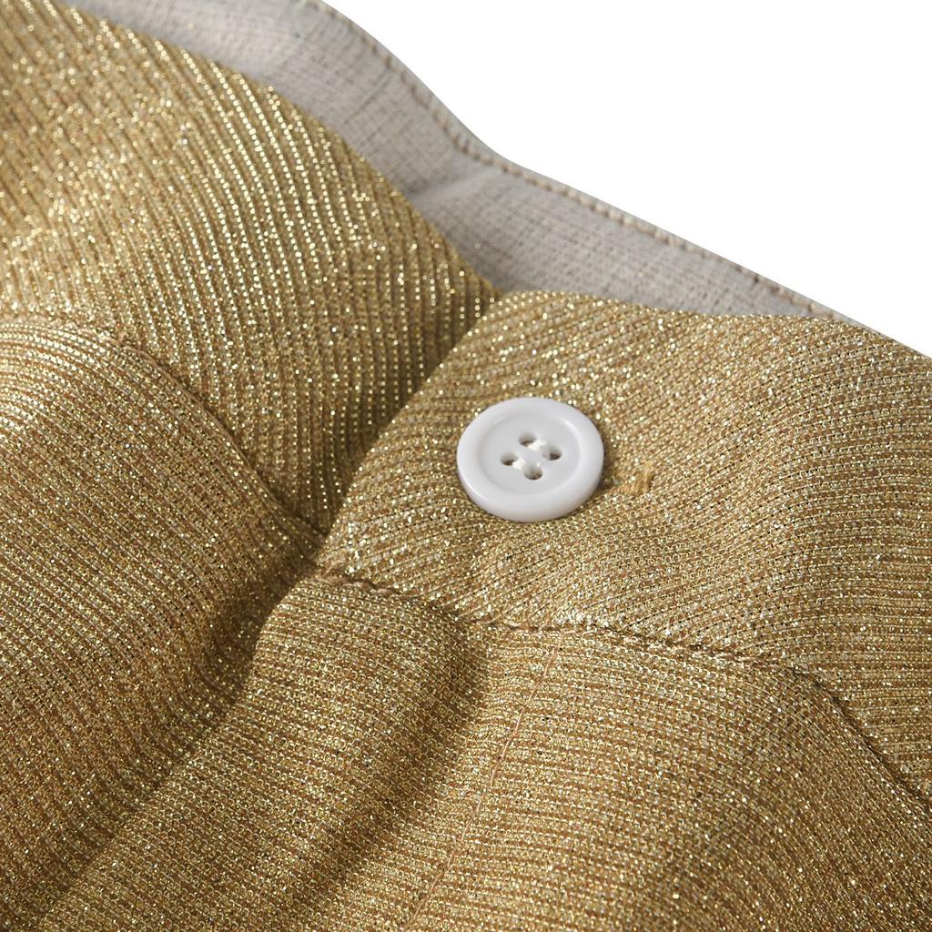 2025 Новые модные повседневные женские брюки с высокой талией, украшенные блестками, ретро-широкие брюки, свободные повседневные брюки с высокой талией