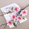 Real Touch Simulation Big Magnolia Floral Art Artificial Orchid Flowers Fake Flower  Wedding Decor