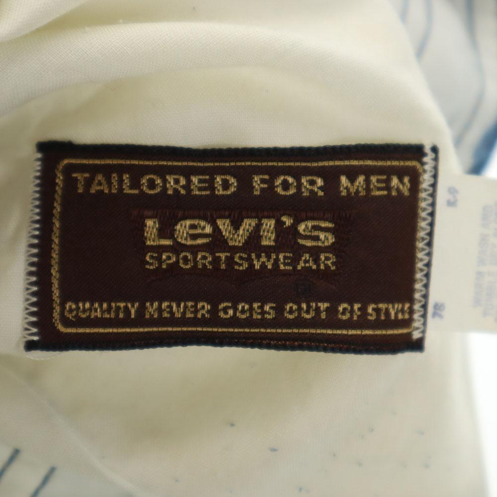 Levi's Винтажные брюки прямого кроя на молнии Scoville 80-х синие мужские б/у