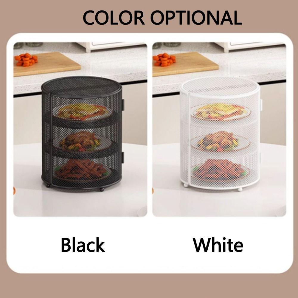 Штабелируемая настольная крышка для овощей круглая Кухонная крышка для еды Крышка для остатков Шкафы для овощей Дом