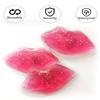 1-6PCS Lip Gel Ice Packs Flexible Reusable Cooling Pad Cold Compress for Cosmetic Injuries Pain Relief Cold Use for Lip Surgery