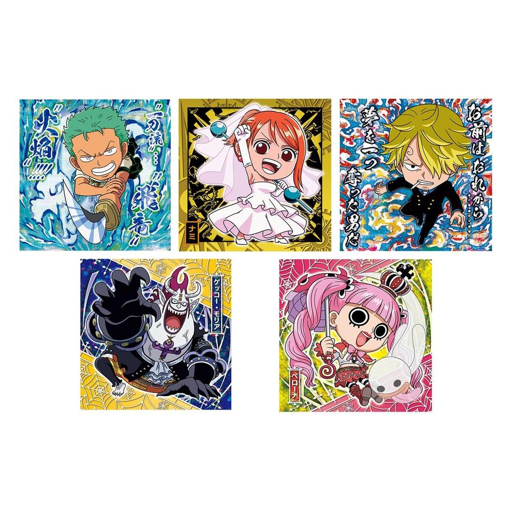 BANDAI Niformation One Piece Pirate Seal Wafers Box Candy Toy LOG.12 20-Piece