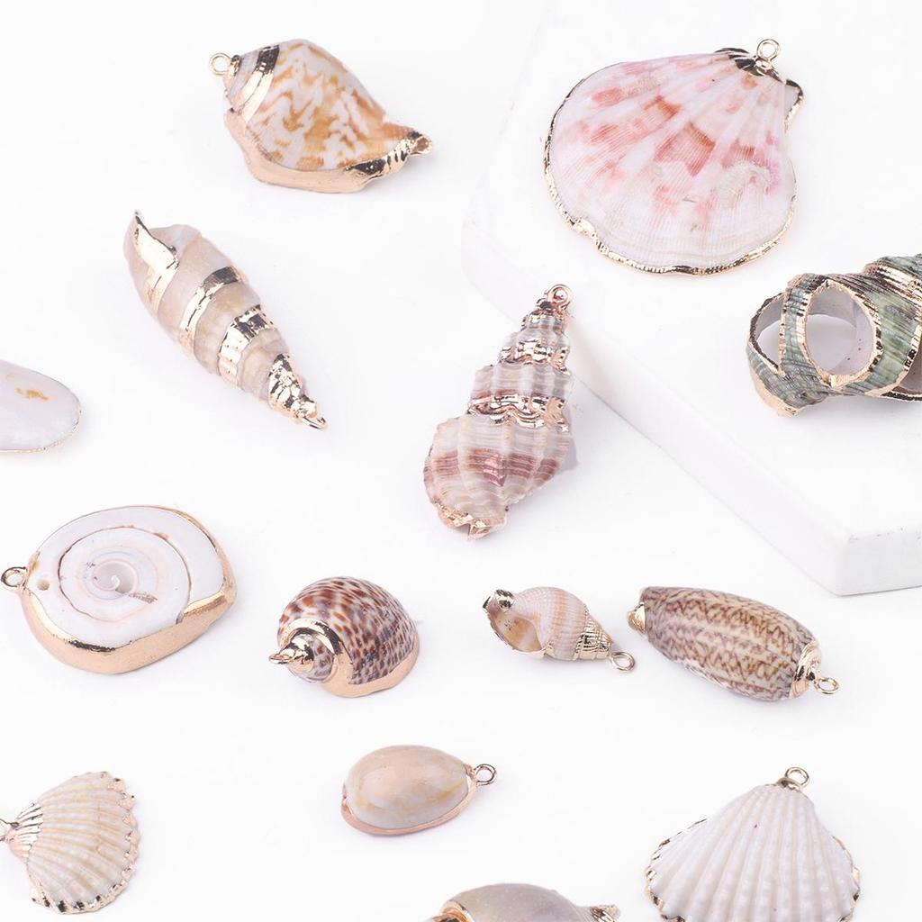2 шт., подвески из натуральной морской ракушки, крошечные ракушки каури, бусины для женщин и мужчин, изготовление ювелирных изделий своими руками