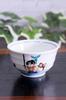 Waza No Kura: Stylish Kutani Ware Rice Bowl for Children, Momotaro Design, Ceramic, High-quality Brand, Japanese Tableware, Made In Japan