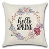 Spring Throw Pillow Cover Spring Festival Home Decor Cushion Office Cushion Sofa Cushion Cover
