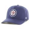 Casquette - 47 Brand - Low Profile Snapback - Winnipeg Jets - Bleu Et Blanc - Homme
