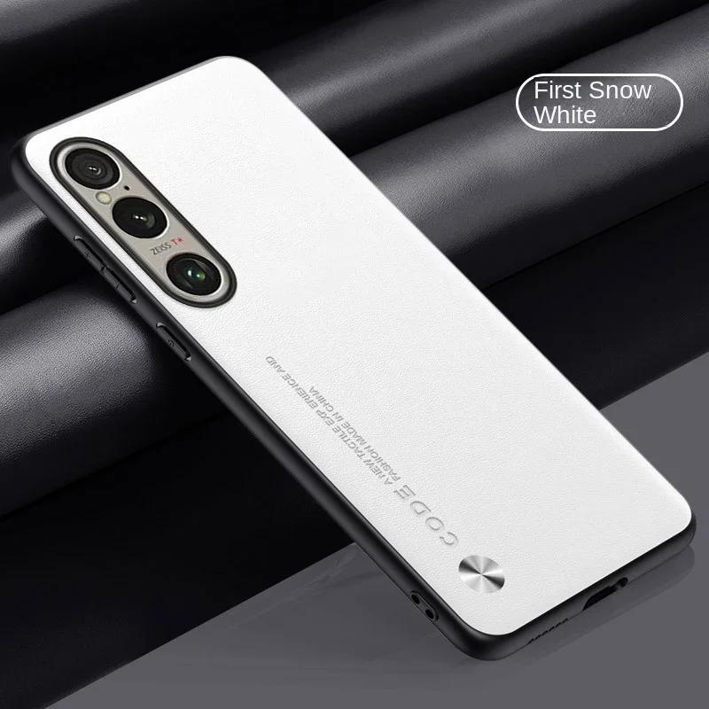 Однотонный матовый чехол для Sony Xperia 1 V Ii V II Мягкий TPU бампер Противоударная защита Задняя крышка для Xperia 1 VI 10 5 V 10V