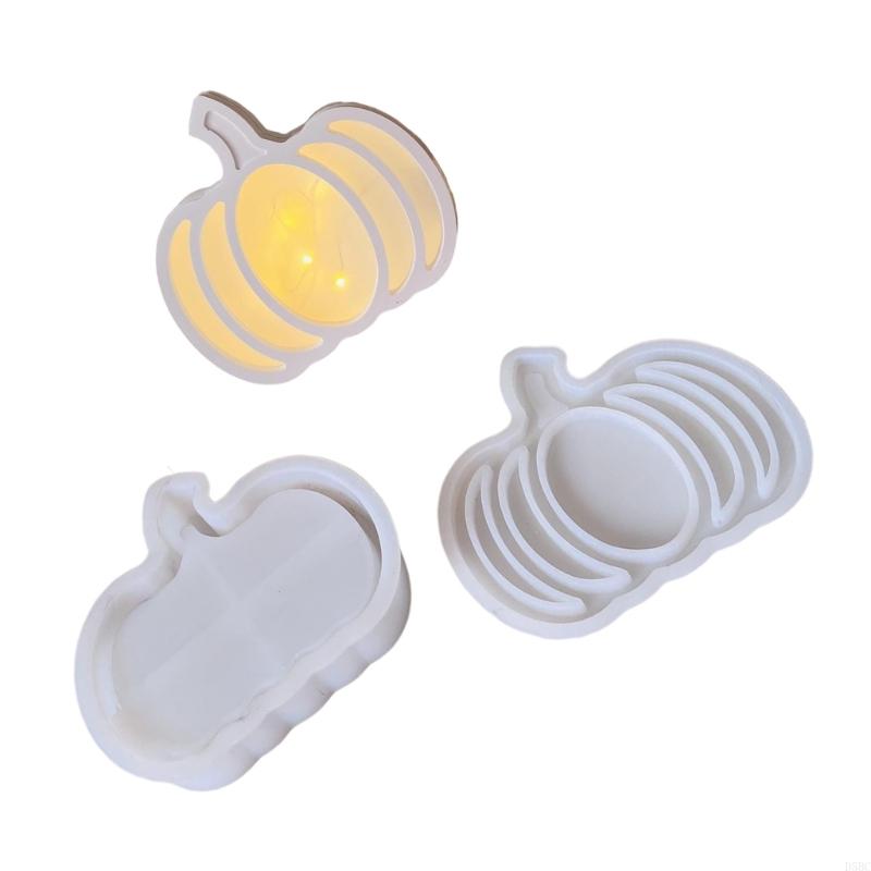 Halloween Pumpkins Silicone Mold Halloween Themed Making Mold For Art Craft Project Making Night Light