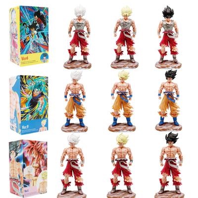 28 см Фигурка Dragon Ball Z Гоку Аниме Фигурки Супер Сайян Гоку Gk Статуэтка Гоку ПВХ Модель Игрушки Кукла Коллекционные Подарки