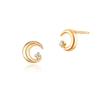 K10 Yellow Gold Earrings 151636153010 Canal4℃ (YG)