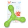 West Paw Zogoflex Echo Scamp Durable and Soft Chew Toy for Fetch and Tug of War Dogs, (Jungle Green)