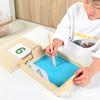Writing Sandbox Cross-border Wooden Preschool Enlightenment Calligraphy Scraping Sandbox Children's Teaching Aids Wooden Educational Toys