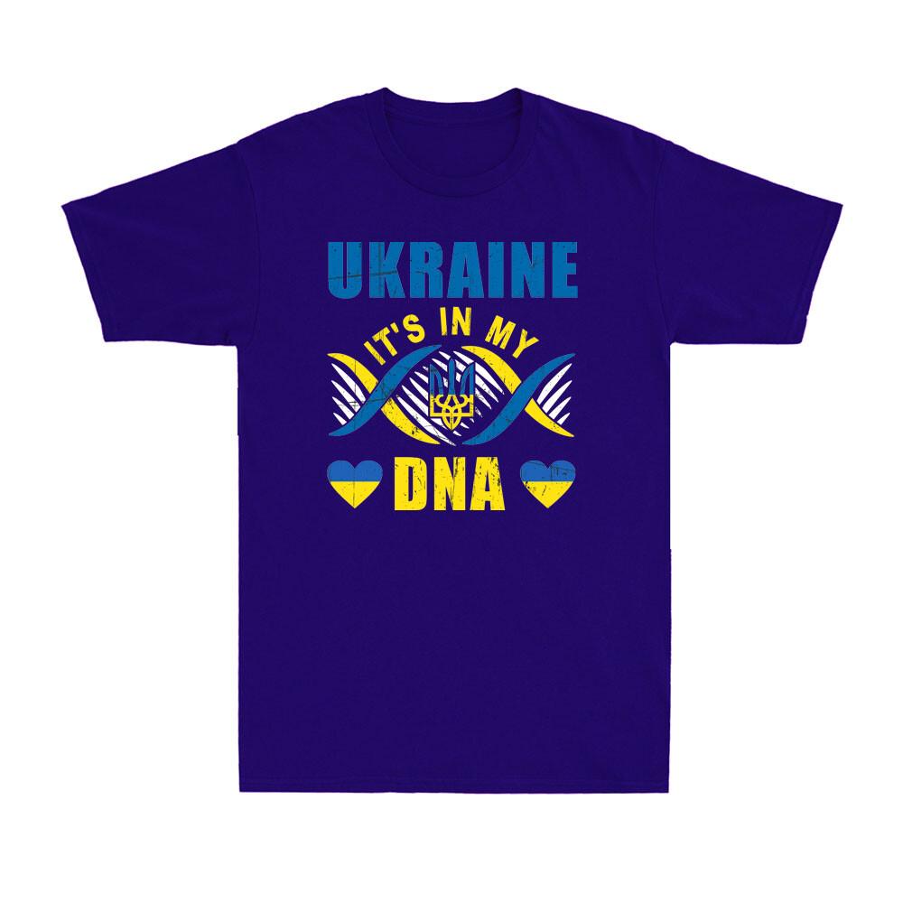 Украина Это в моей ДНК Украинский Патриот Украина Мир Винтажная Футболка