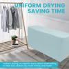 Сушилка для одежды с подогревом Чехол для сушки Полиэстер Сушилка для белья Пылезащитный чехол Складная вешалка для одежды Защитный чехол Домашние аксессуары