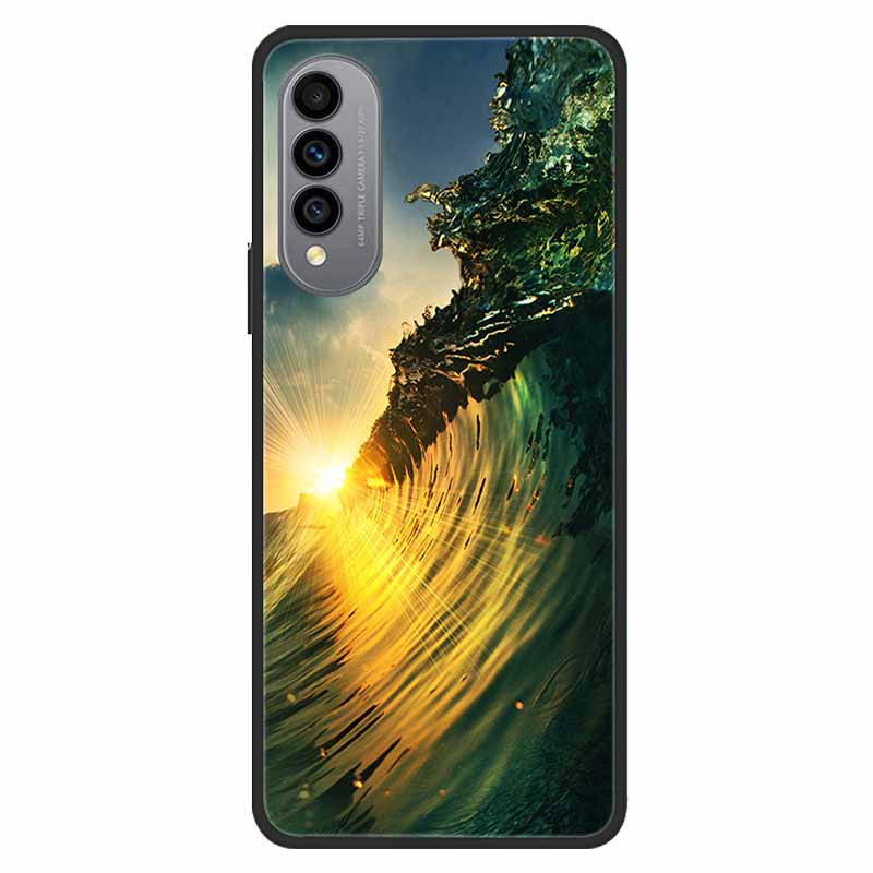 Для WIKO T50 Чехол T 50 Мягкий силикон ТПУ Задняя крышка Для Wiko T50 W-P861-01 W-P861-02 Чехол для телефона WikoT50 Черный Защитный Окрашенный