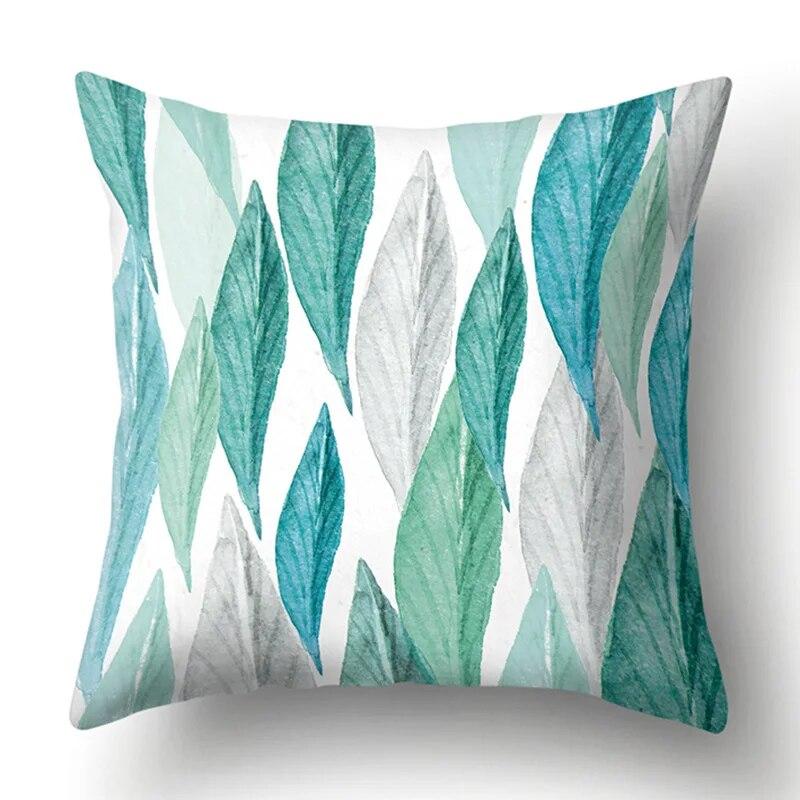 Наволочка Green Leaf Cushion Home Soft Car