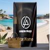 Linkin Park Custom Beach Towel, Print Your Name Text Lightweight Absorbent Towel for Swimming Travel