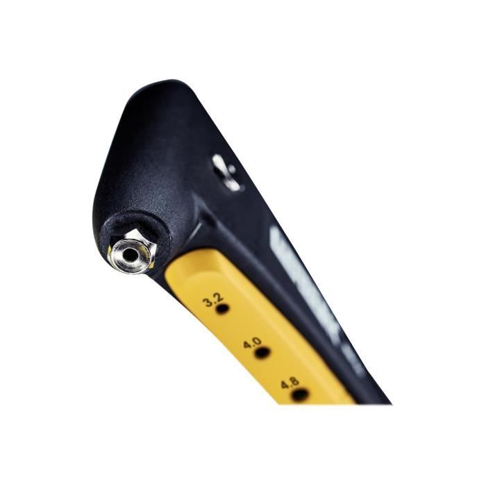 Заклепочник - Rapid - RP40 - Мультидиаметры - Алюминий и нержавеющая сталь - Система калибра