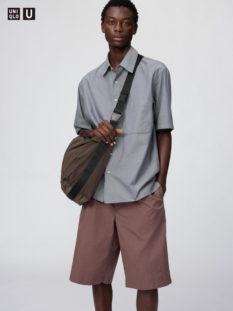 Uniqlo Японские широкие шорты со складками