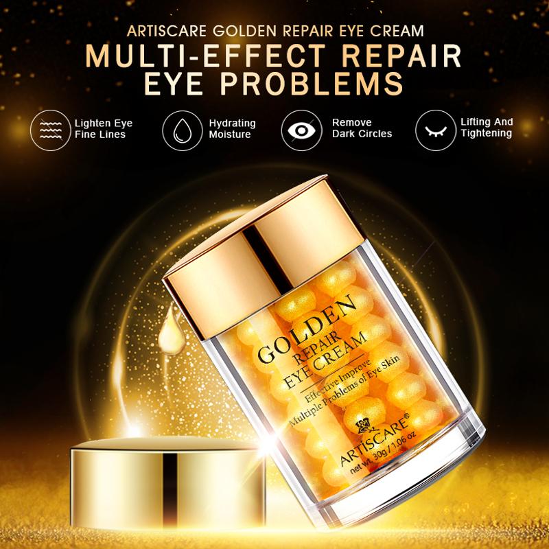 ARTISCARE Пептидный крем для лица против морщин + роликовый массажер для сыворотки для глаз + золотой крем для глаз 3 шт./лот, удаление темных кругов