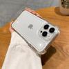 Luxury Shockproof Clear Phone Case For Iphone 15 14 13 12 11 Pro Max X Xr Xs 8 Plus Silicone Bumper Transparent Hard Back Cover