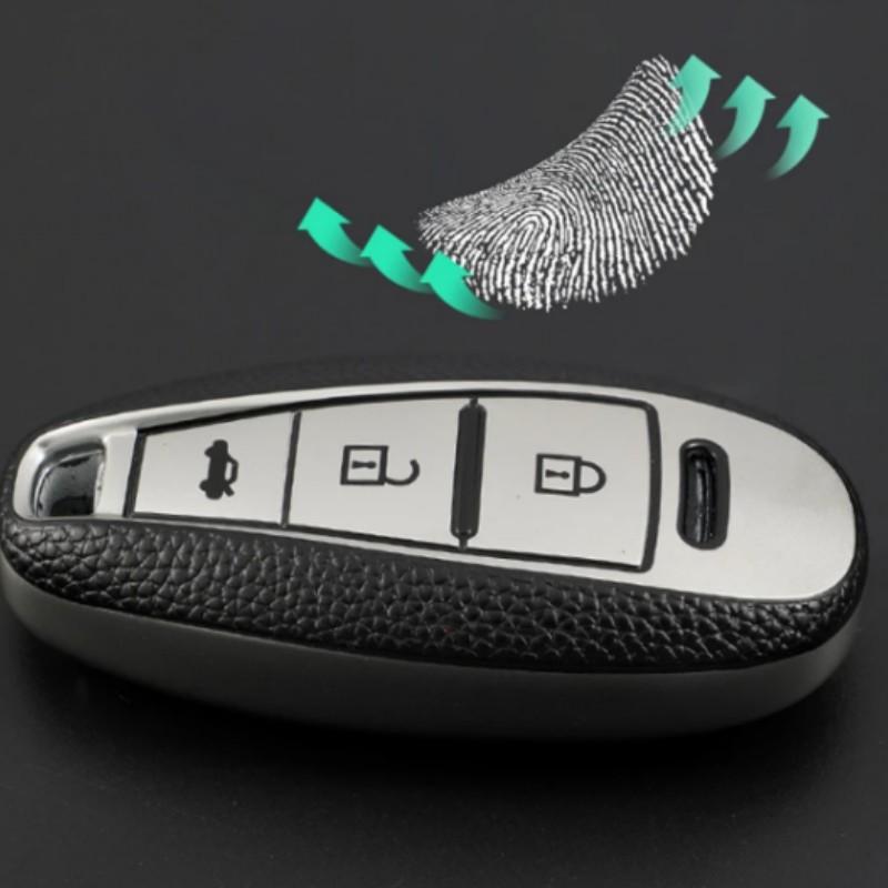 Кожаный чехол для смарт-ключа из ТПУ для Suzuki Baleno Ertiga Ciaz Ignis Kizashi Swift SX4 S-cross Vitars, защитный брелок