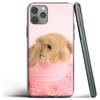 Cute Baby Rabbit Bunny Silicone Case for Apple iPhone 18 12 Mini 11 Pro SE XS X XR Max 8 7 6S 6 Plus 5S