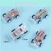 Race Mini Plastic Car With Rebound Feature Suitable For Childrens Playroom
