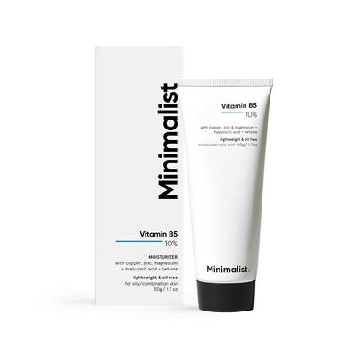 Увлажняющий крем для жирной кожи с Витамином B5 10% (50 г), Vitamin B5 10% Moisturizer (Oily Skin),