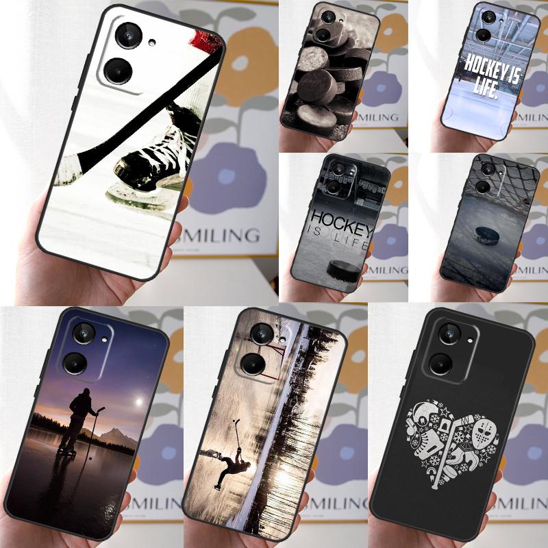 Горячий Спорт Хоккей Для Realme C67 C55 C53 C51 C35 C33 C30 C21Y C25s C15 9 10 11 12 Pro Plus GT Neo 5 6 Чехол