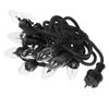 String Lights - EMINZA - Flames - 10 Bulbs - Warm White - IP44