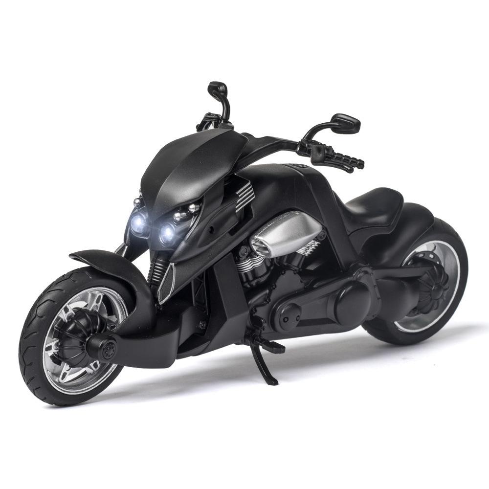 1:12 Scale Tyrannosaurus Rex V-REX Alloy Racing Motorcycles Model, with Simulation Street Motorcycle Model Collection