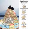 Vintage Birthday Celebration Blanket Personalized Name Soft Warm And Versatile For Sofa Bed Office And Travel Machine Washable Comfortable In All