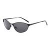 Hot girl sunglasses UV protection curved high-end trendy sunglasses suitable for street photography