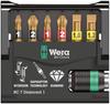 WERA BiTorsion Driver Bit and Holder Set with 073419 7-Piece Diamond-Coated Case,