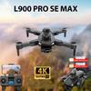 GPS Drone L900 Pro SE MAX 4K, Dual Professional HD Camera, 5G WiFi, 360° Brushless Motor for Obstacle Avoidance, RC FPV Quadcopt