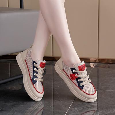 Модные дышащие сандалии женские сетчатые новые весенне-летние модные универсальные повседневные спортивные кеды на плоской подошве простые удобные