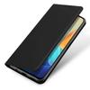 Dux Ducis Premium Black Wallet Case for Vivo Y16/Y02s – Sleek Flip Cover Protection