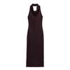 2025 Women's Spring Fashion Halter Neck Midi Dress - European & American Style