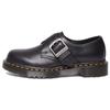 1461 Buckle Pull Up Leather Oxford Black Men Sneakers 31040001