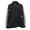 Adidas Track Jacket M Black Jersey Men's Used