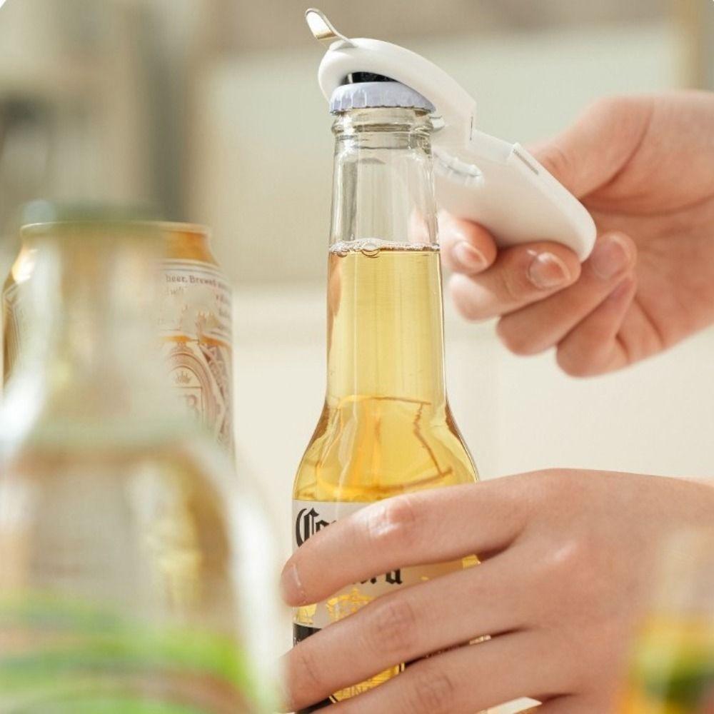 1/3PCS Lightweight Magnetic Bottle Opener 5-In-1 Fridge Magnet Opener Box Opener Kitchen Tool
