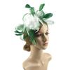Large Wedding Feather Hair Fascinator On Headband Ladies Day Royal Ascot Races  Aliceband Net