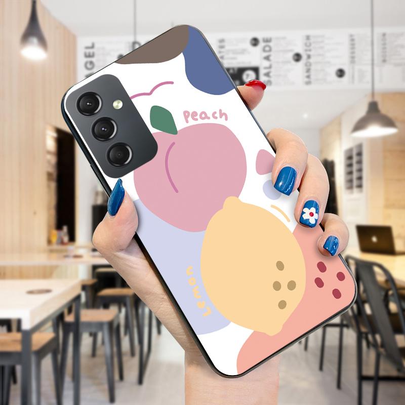 Painted Pattern Phone Case Shockproof Soft Silicone TPU Protective Phone Casing for Samsung Cover