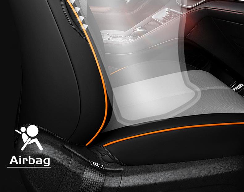 BYD Song PRO dm-i Universal Leather Car Seat Cushion: Four-Season Full Coverage