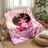 Royal Fantasy Throne Theme blanket Lightweight Warm Flannel Blanket Decorative Throw Blanket for Home Decoration