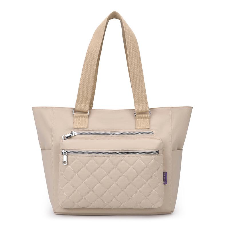 Сумка большой вместимости женская весенняя новая наплечная сумка-тоут ретро для commuters многоотдельная сумка-мессенджер