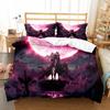 3D Print Anime Tengen Toppa Gurren Anime Bedding Set King Queen Double Full Twin Single Size Bed Linen Set Home Textiles Bedding