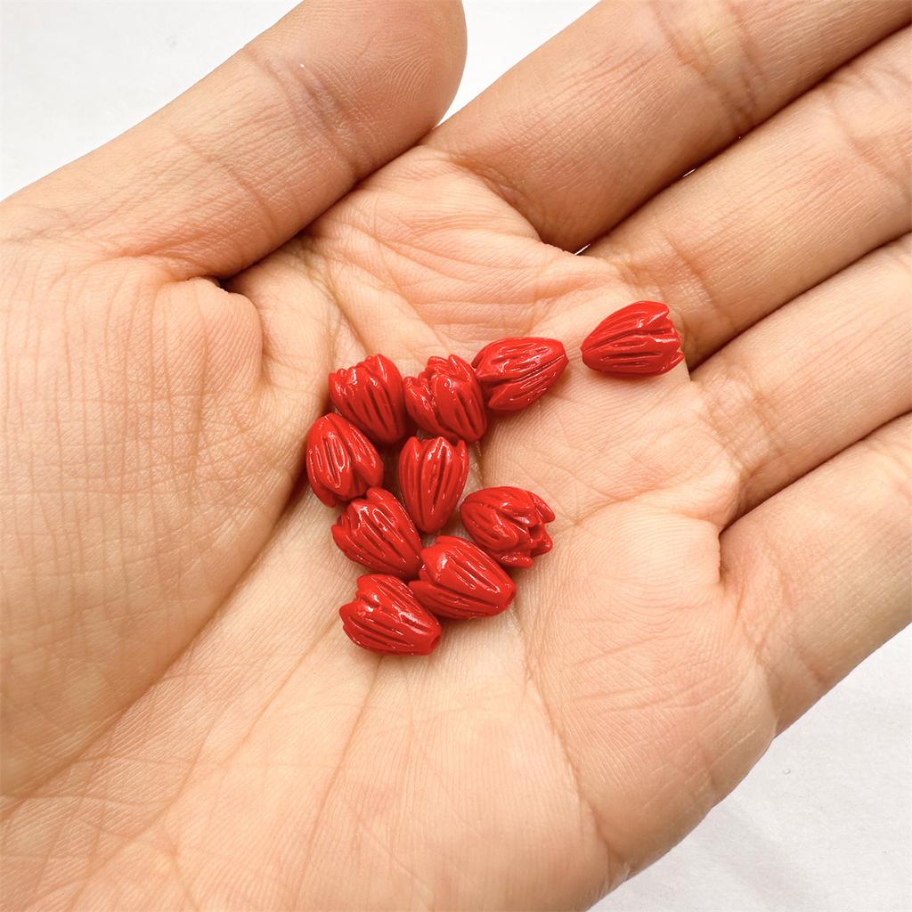 10 шт. 7*9 мм красочные коралловые ракушки, пудра, прессованный цветок, маленький бутон цветка, маленькая роза, свободные бусины, сделай сам, кулон, серьги, изготовление ювелирных изделий