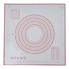 Silicone Pastry Mat 60 X 60cm/23.6 X 23.6in Fondant Mat with Measurement for Rolling Dough